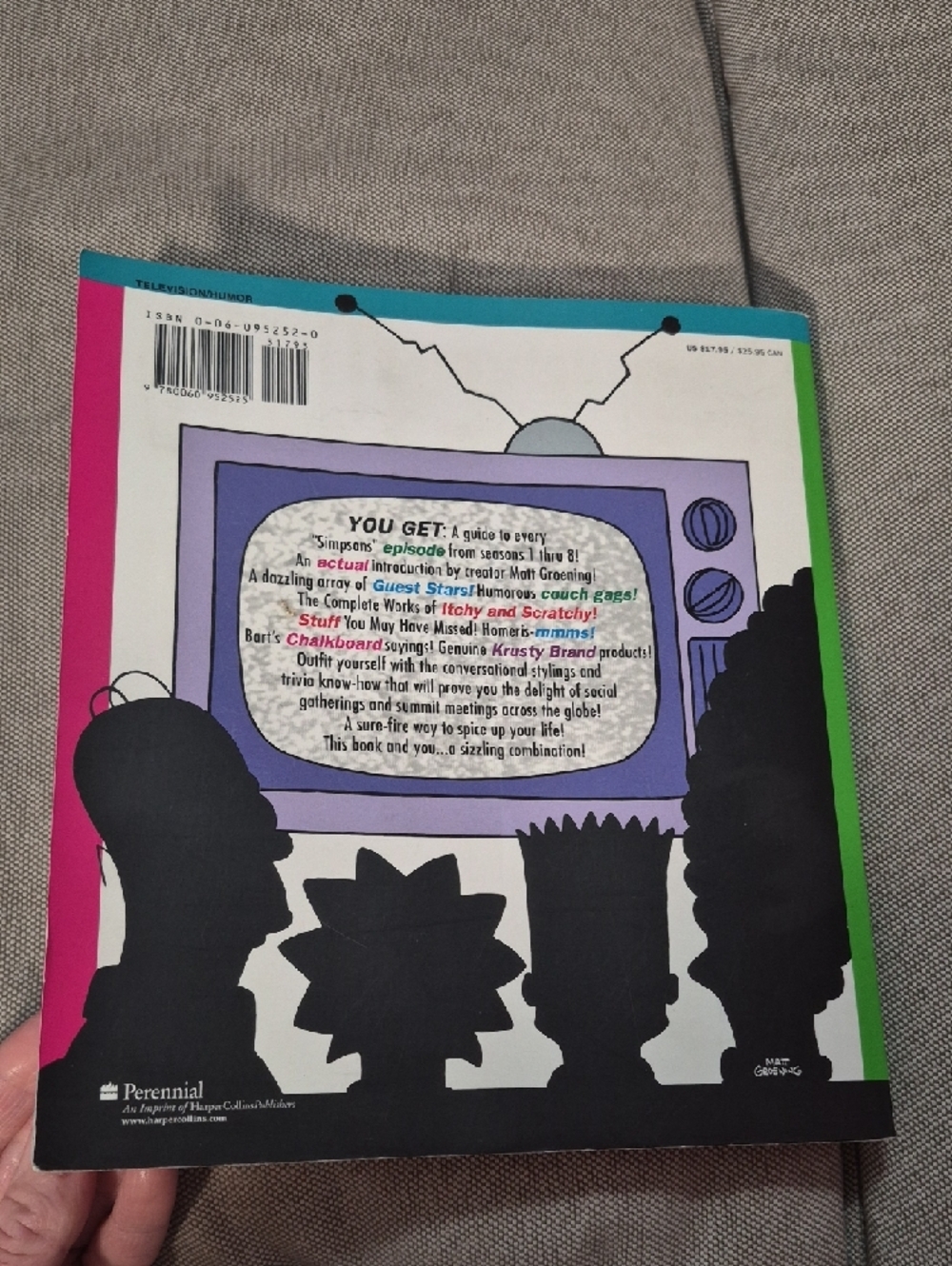 The Simpsons Complete Guide Paperback - Colorful Character Cover - Picture 3 of 3